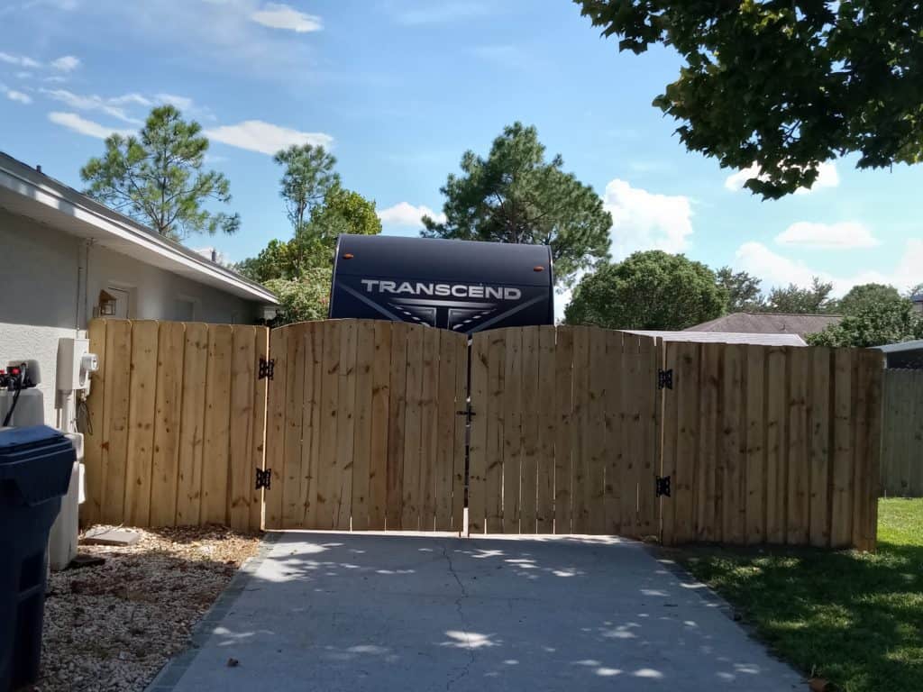 wood fence gate repair and installation