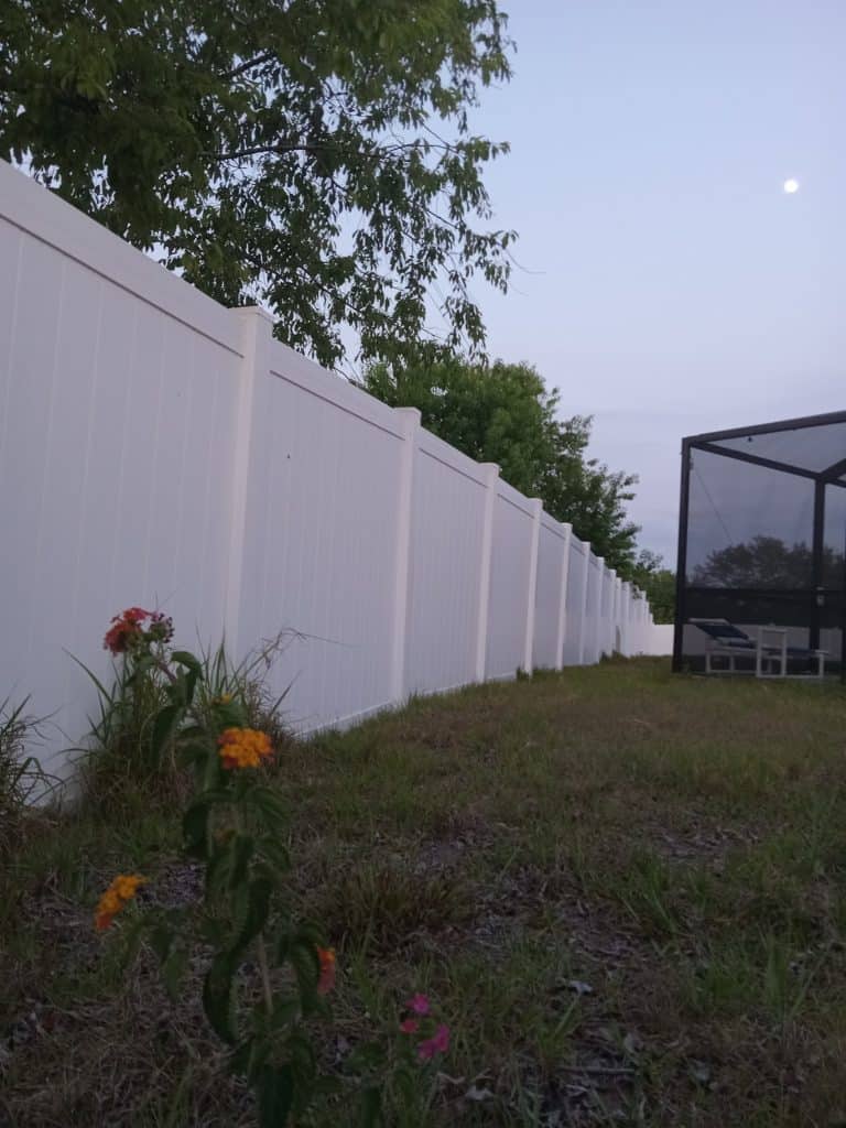 PVC fence Florida